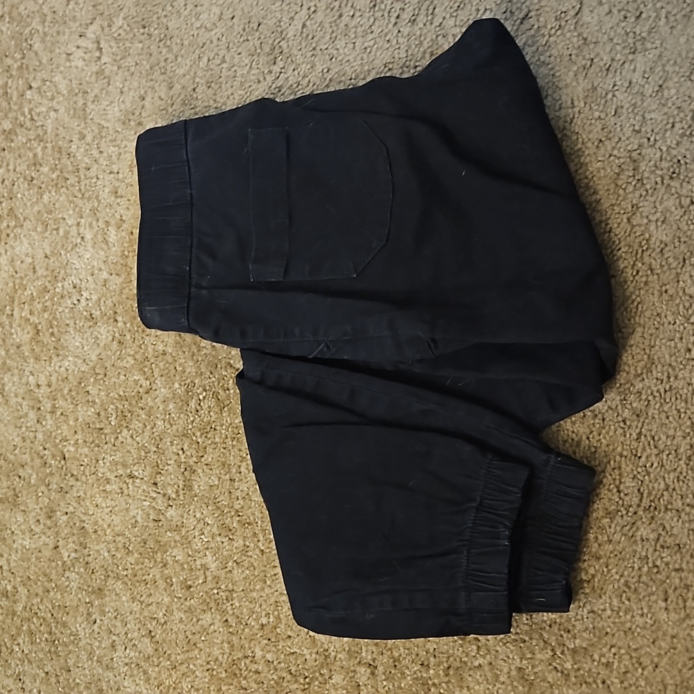 Rewash Black Jogger Pants with Pockets and Drawstring Size Small